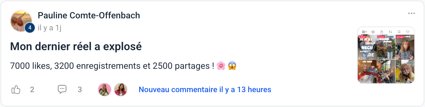 Témoignage — Pauline : mon dernier réel a explosé